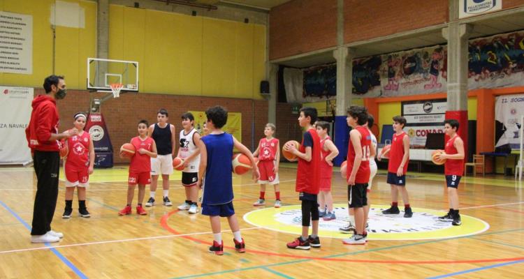 Una lezione minibasket senza contatto. Parte 1.