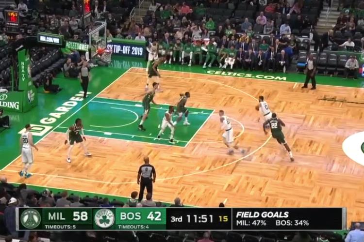 Play of the day: Stack Out dei Boston Celtics